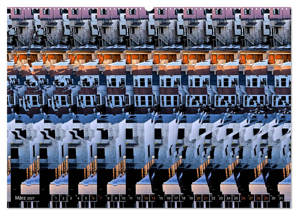 Magische Bilder - 3D Stereogramme (CALVENDO Wandkalender 2027)