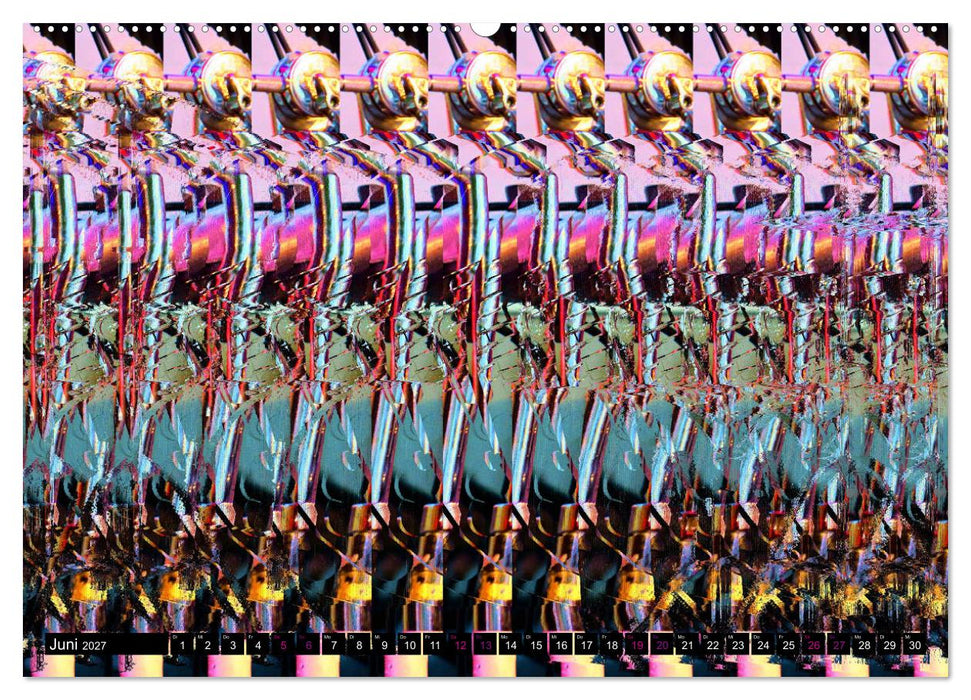 Magische Bilder - 3D Stereogramme (CALVENDO Wandkalender 2027)