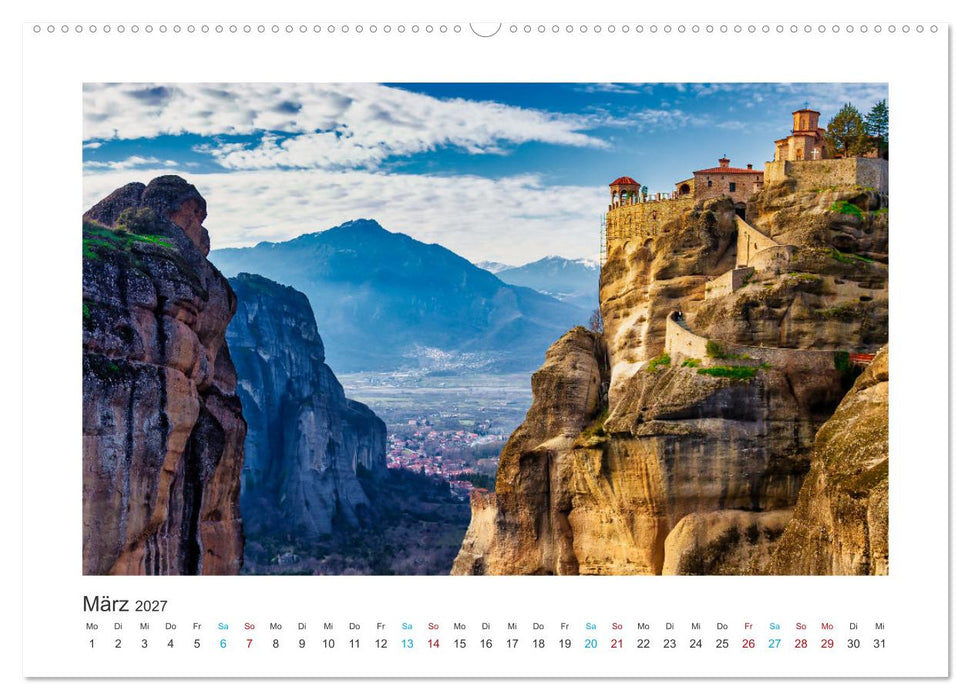 Meteora - Dem Himmel so nah (CALVENDO Premium Wandkalender 2027)
