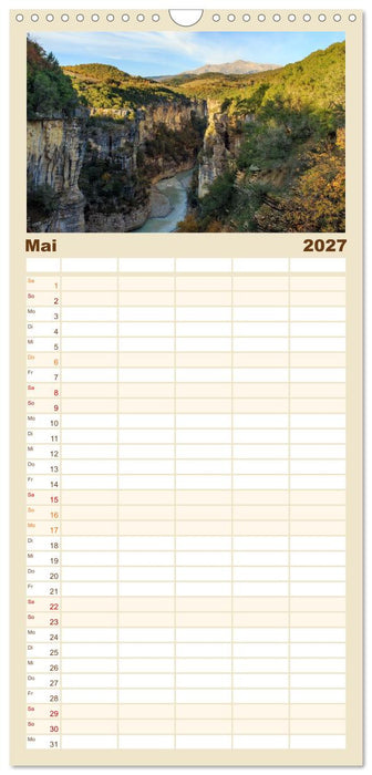 Reisen durch Albanien - Magische Landschaften zwischen Bergen und Meer (CALVENDO Familienplaner 2027)