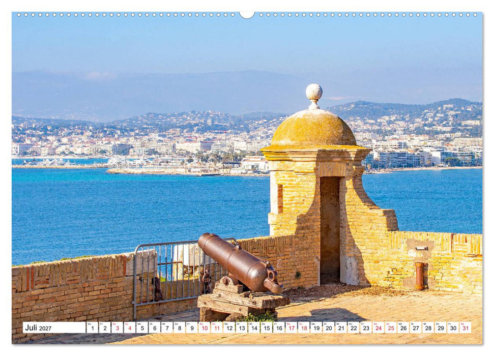 Cannes - idyllische Stadt an der Côte d’Azur (CALVENDO Premium Wandkalender 2027)
