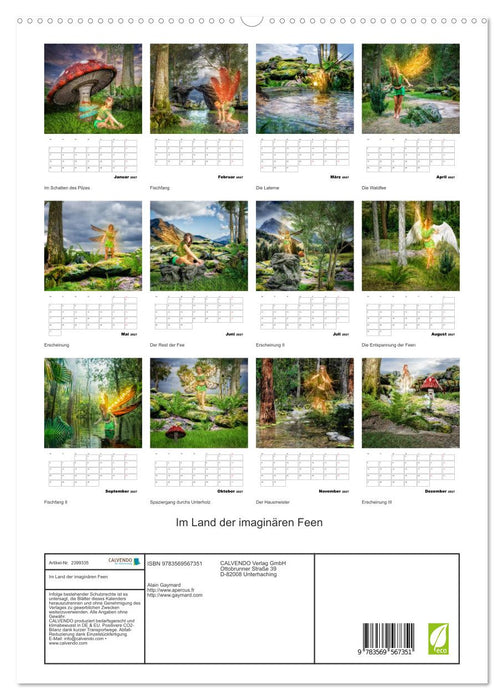 Im Land der imaginären Feen (CALVENDO Premium Wandkalender 2027)