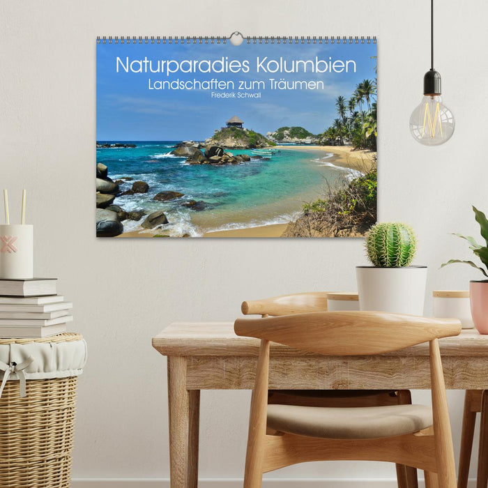 Naturparadies Kolumbien - Landschaften zum Träumen (CALVENDO Wandkalender 2027)