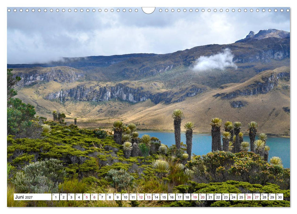Naturparadies Kolumbien - Landschaften zum Träumen (CALVENDO Wandkalender 2027)