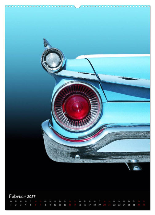Faszination US Klassiker 1955 bis 1967 (CALVENDO Wandkalender 2027)