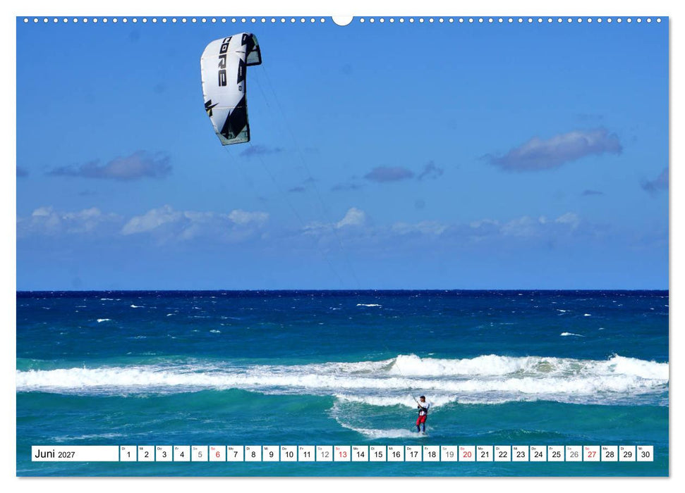 Lust auf Meer - Wasserfreuden in Kuba (CALVENDO Wandkalender 2027)
