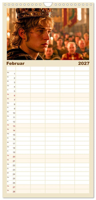 Camelot – Aufstieg und Fall einer Legende (CALVENDO Familienplaner 2027)