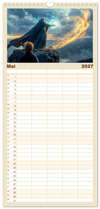 Camelot – Aufstieg und Fall einer Legende (CALVENDO Familienplaner 2027)