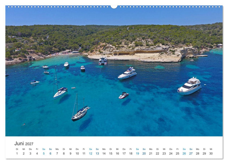 Segelboote und Yachten - Lebensart am Mittelmeer (CALVENDO Premium Wandkalender 2027)