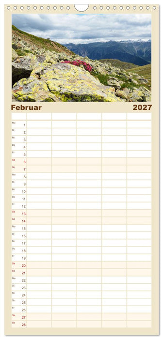 Südtirol (CALVENDO Familienplaner 2027)