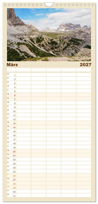 Südtirol (CALVENDO Familienplaner 2027)