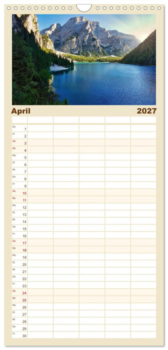 Südtirol (CALVENDO Familienplaner 2027)