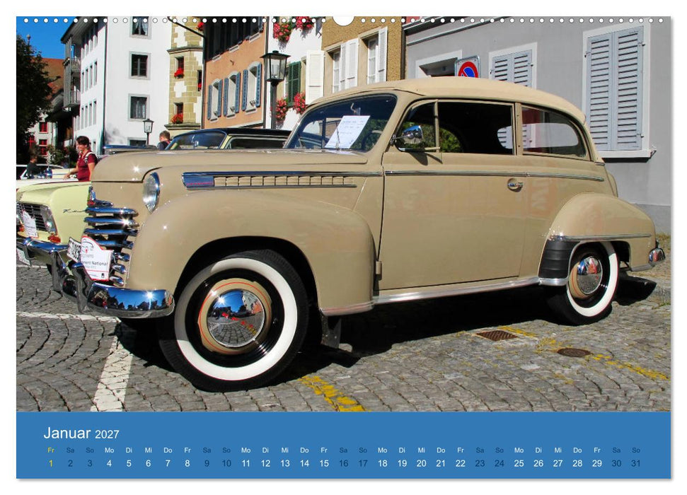 Opel Classics (CALVENDO Wandkalender 2027)