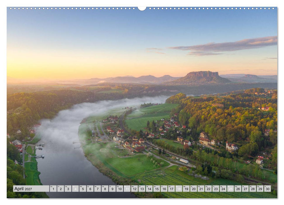 Wunderschöne Sächsische Schweiz (CALVENDO Wandkalender 2027)