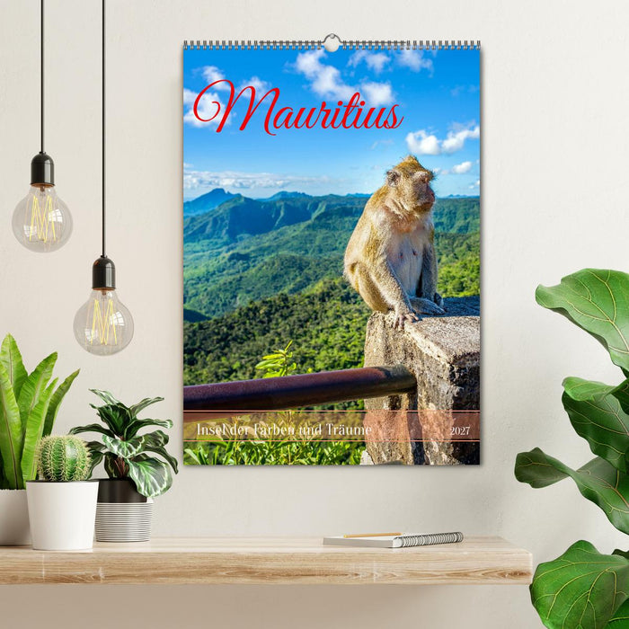 Mauritius – Insel der Farben und Träume (CALVENDO Wandkalender 2027)