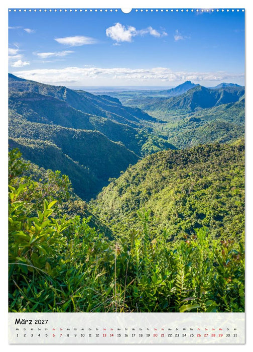 Mauritius – Insel der Farben und Träume (CALVENDO Wandkalender 2027)