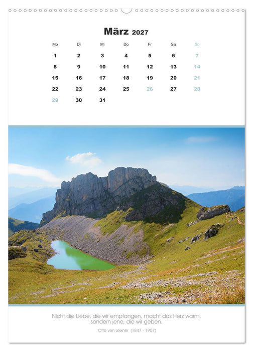 Attraktive Herzmotive 2027 (CALVENDO Wandkalender 2027)