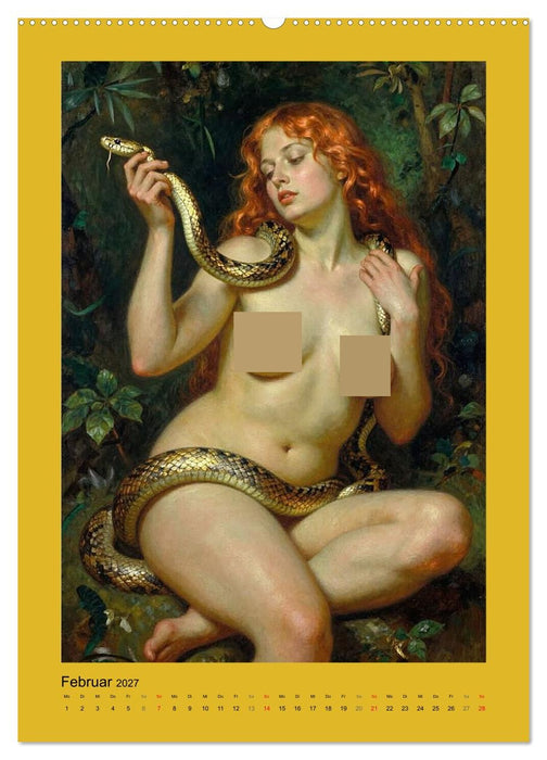 Schönheit ohne Schleier - Symbolismus (CALVENDO Premium Wandkalender 2027)