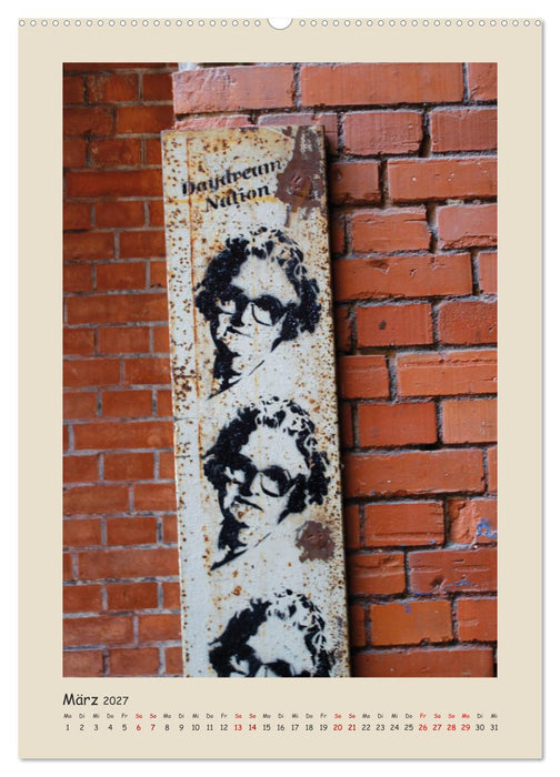 Berlin Love Streetart (CALVENDO Wandkalender 2027)