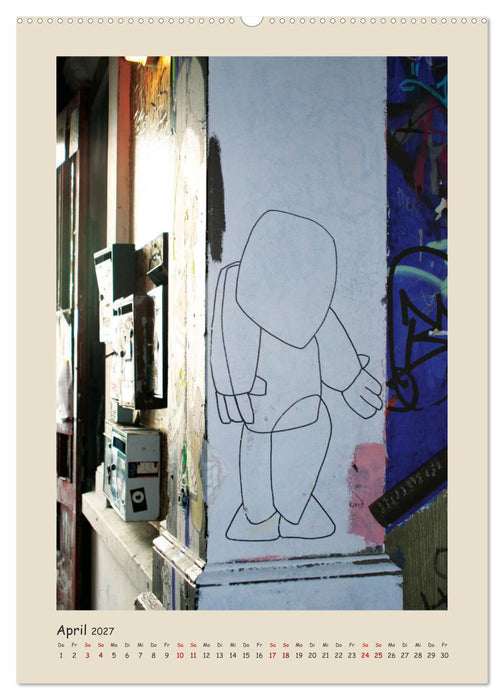 Berlin Love Streetart (CALVENDO Wandkalender 2027)