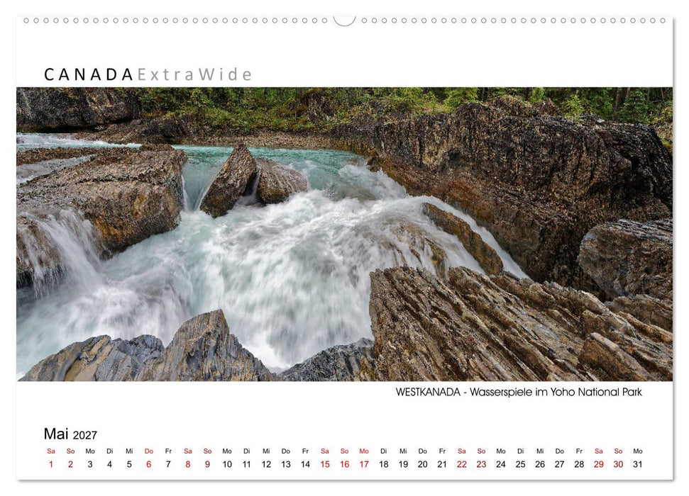 Impressionen aus Westkanada (CALVENDO Premium Wandkalender 2027)