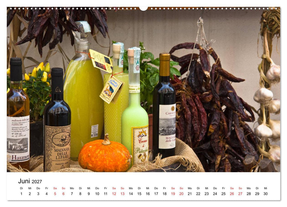 Auf den Liparischen Inseln (CALVENDO Premium Wandkalender 2027)