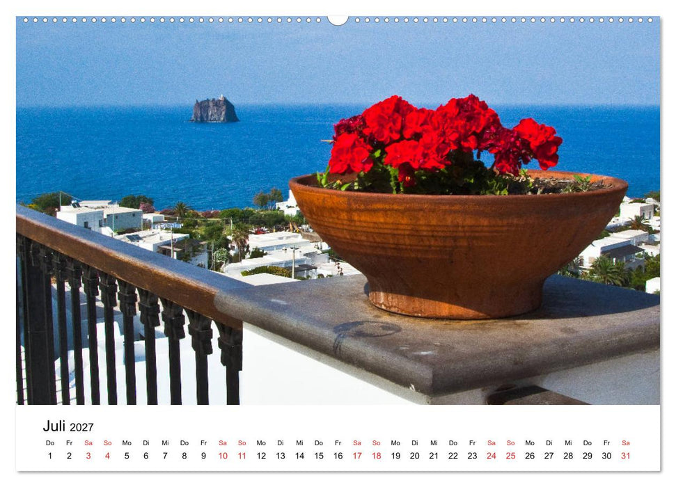 Auf den Liparischen Inseln (CALVENDO Premium Wandkalender 2027)