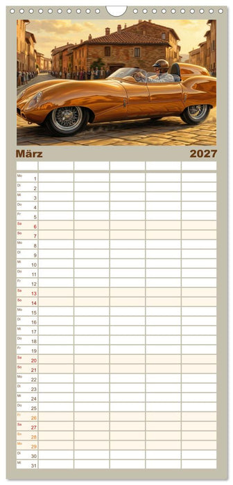 Nächster Halt: Rennstrecke (CALVENDO Familienplaner 2027)