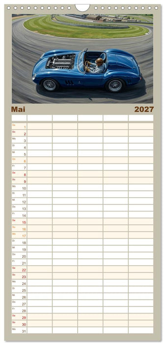 Nächster Halt: Rennstrecke (CALVENDO Familienplaner 2027)