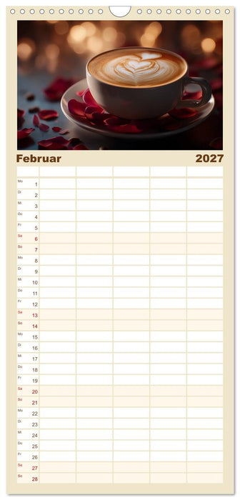Aroma & Leidenschaft (CALVENDO Familienplaner 2027)