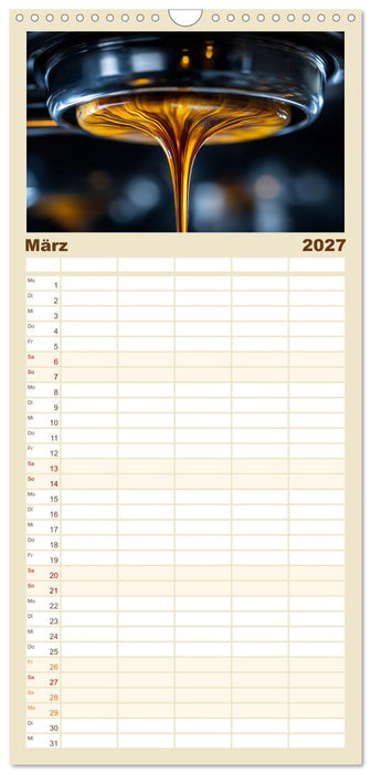 Aroma & Leidenschaft (CALVENDO Familienplaner 2027)