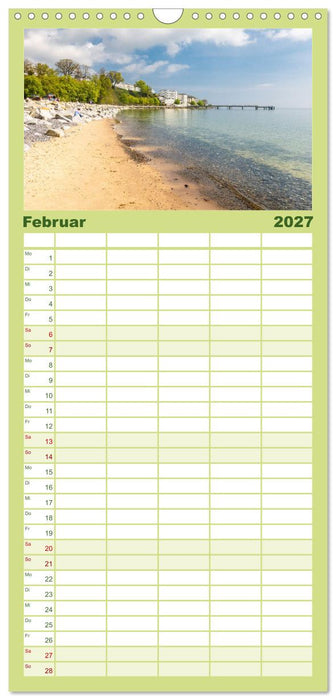 Rügen eine Insel der Träume (CALVENDO Familienplaner 2027)