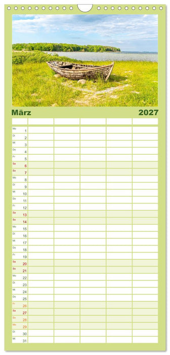Rügen eine Insel der Träume (CALVENDO Familienplaner 2027)