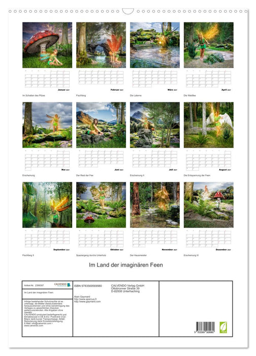 Im Land der imaginären Feen (CALVENDO Wandkalender 2027)