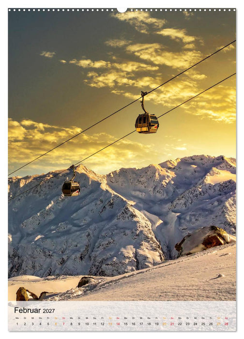 Nervenkitzel Seilbahn (CALVENDO Wandkalender 2027)