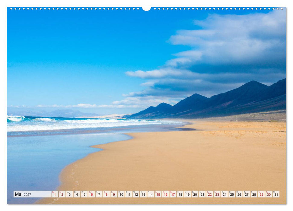 Fuerteventura Sand und bunte Farben (CALVENDO Premium Wandkalender 2027)