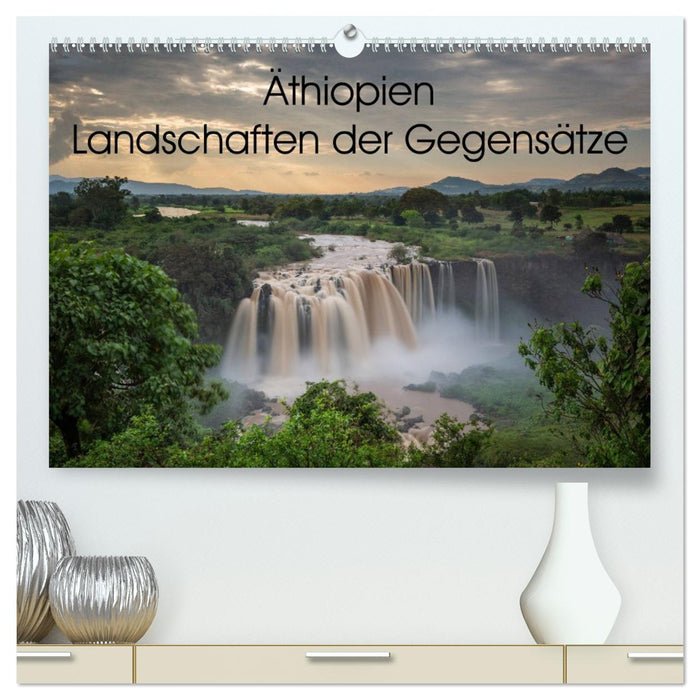 Äthiopien Landschaften der Gegensätze (CALVENDO Premium Wandkalender 2027)