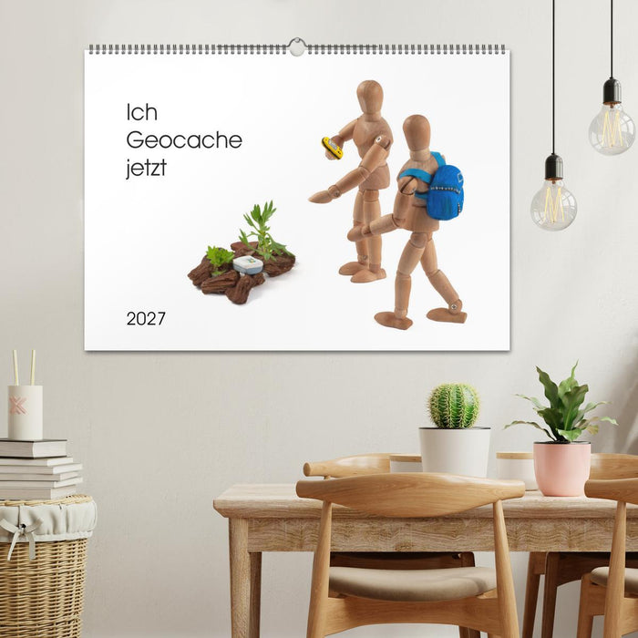 Ich Geocache jetzt (CALVENDO Wandkalender 2027)