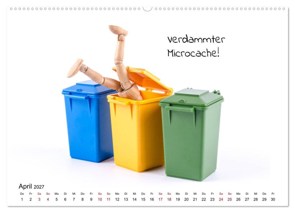 Ich Geocache jetzt (CALVENDO Wandkalender 2027)