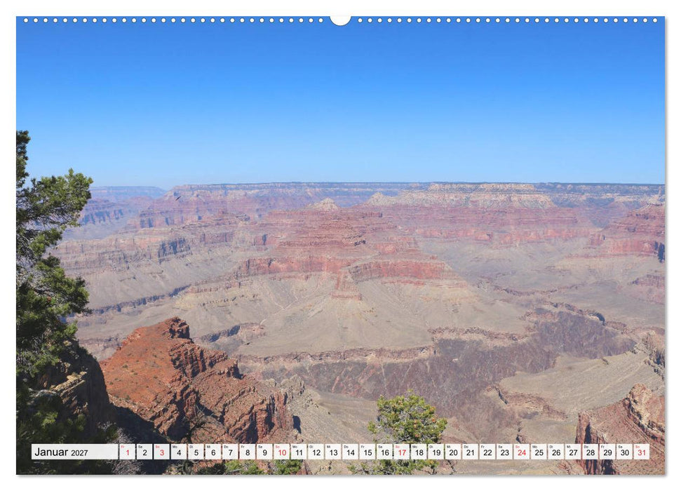 Naturwunder im Westen der USA (CALVENDO Premium Wandkalender 2027)