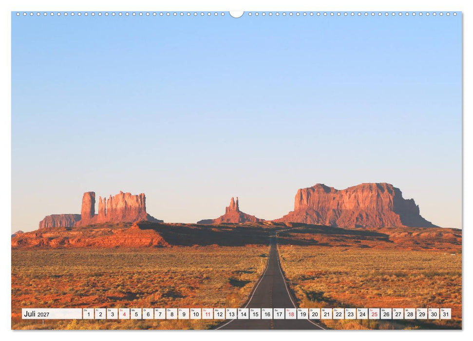 Naturwunder im Westen der USA (CALVENDO Premium Wandkalender 2027)