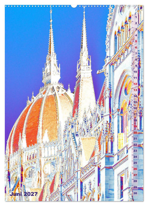 Budapest - Künstlerische Fotografie (CALVENDO Premium Wandkalender 2027)