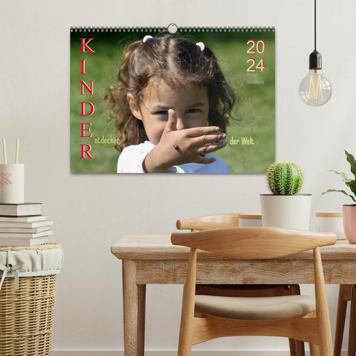 Kinder. Entdecker der Welt (CALVENDO Wandkalender 2027)