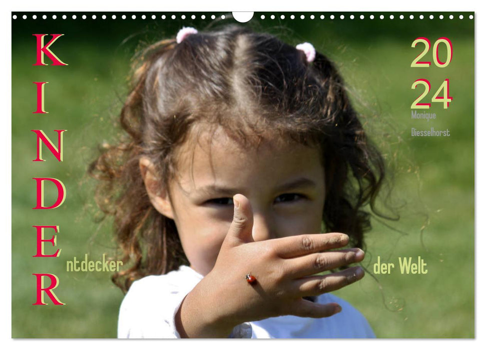 Kinder. Entdecker der Welt (CALVENDO Wandkalender 2027)
