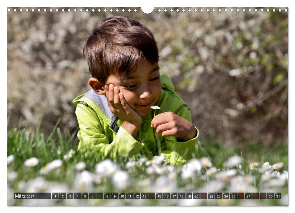 Kinder. Entdecker der Welt (CALVENDO Wandkalender 2027)