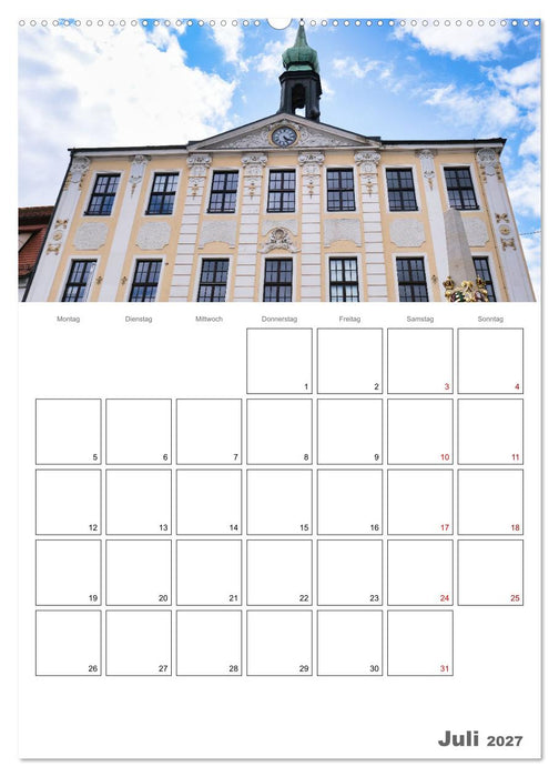 Radeberg und die Schlösser im Rödertal (CALVENDO Premium Wandkalender 2027)