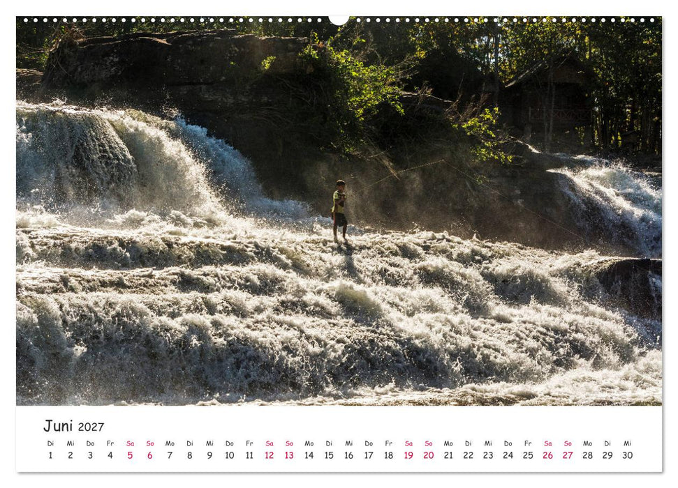 Laos - Im Herzen Indochinas (CALVENDO Wandkalender 2027)