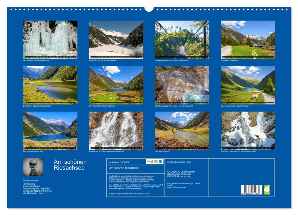 Am schönen Riesachsee (CALVENDO Wandkalender 2027)