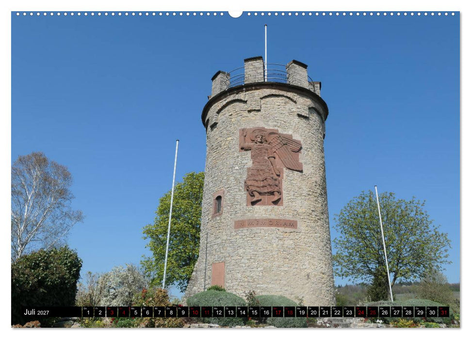 Badisch sympathisch Weingarten (CALVENDO Premium Wandkalender 2027)