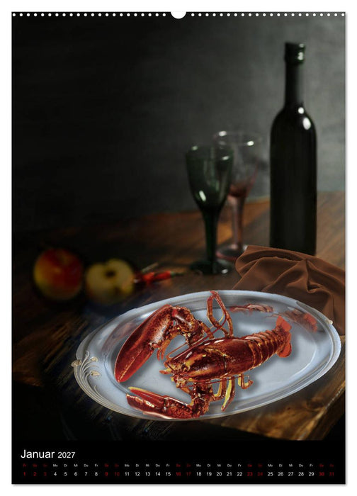 Fine Art Food (CALVENDO Premium Wandkalender 2027)